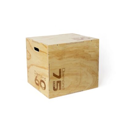 Plyo Box in legno naturale Diamond