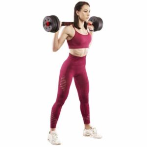 Set componibile HMS Manubri e Bilanciere con 39Kg di Pesi Set componibile HMS Manubri e Bilanciere con 39Kg di Pesi