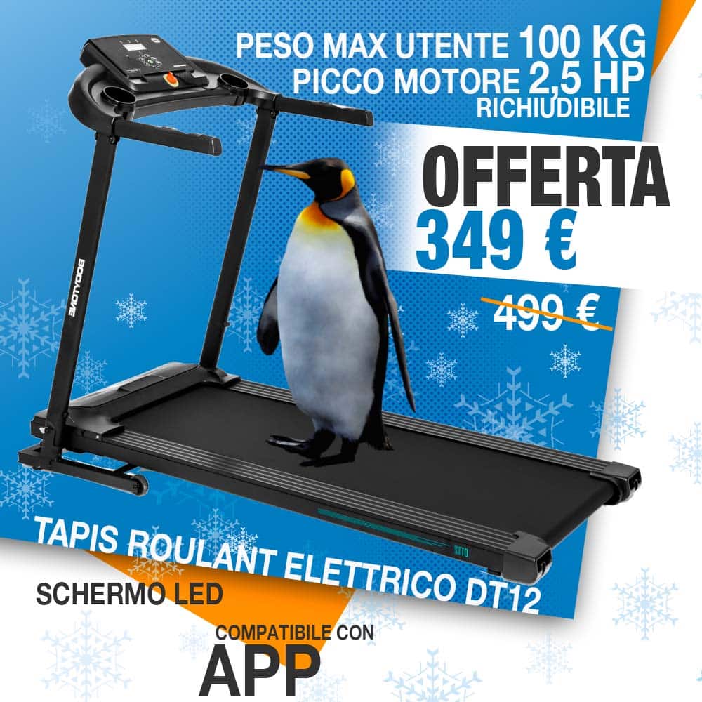TAPIS ROULANT ELETTRICO DT12 IN OFFERTA