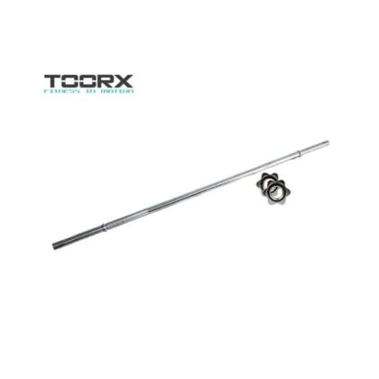 Bilanciere Cromato Toorx 215 cm con chiusura a vite