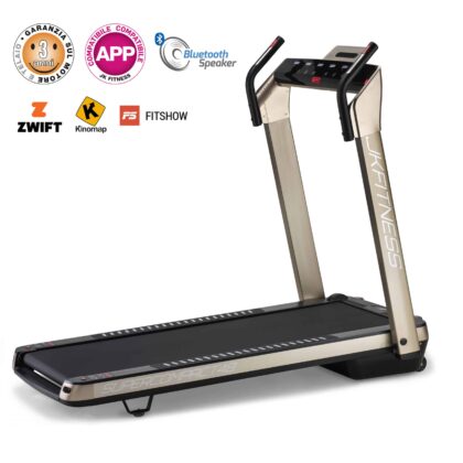 Tapis Roulant Salvaspazio Elettrico JK Fitness SC48 Super Compact Oro App