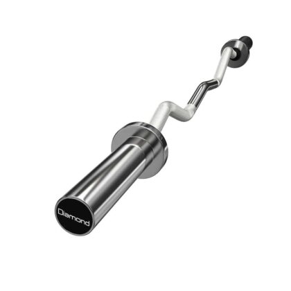 Bilanciere Olimpico EZ Curl Curvo per Bicipiti