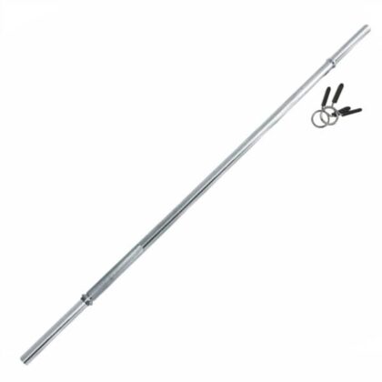 Bilanciere 28 mm diametro, dritto 150 cm con chiusura a molla