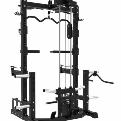 JKV74 Power Rack con modulo lat pulley JK Fitness Vertical Line