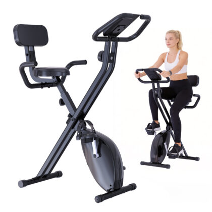 Cyclette Magnetica Richiudibile Comfort con schienale