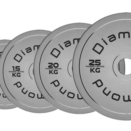 Disco Olimpico in Acciaio Powerlifting Diamond