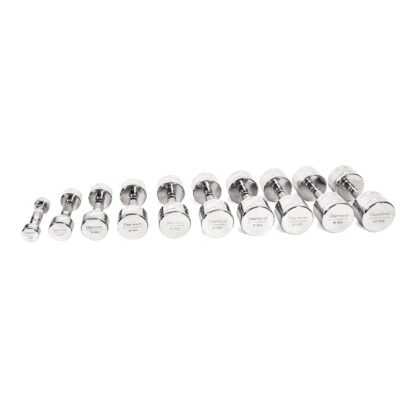 Set Manubri Cromati Diamond 1-10 kg coppie