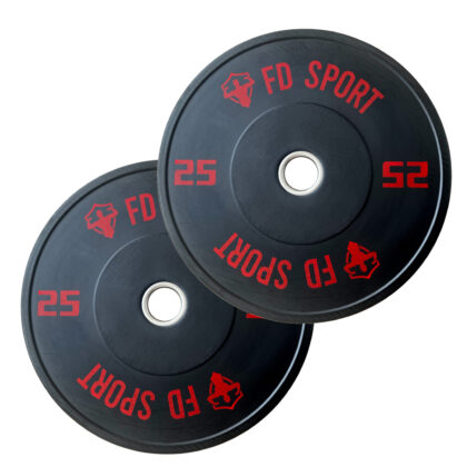 Bumper 25Kg Coppia FD Sport totale 50Kg