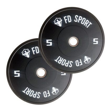Dischi Bumper 5 kg Coppia FD Sport totale 10Kg
