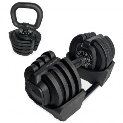 MS18J Manubrio a Carico Variabile da 1,5 a 18 kg JK Fitness