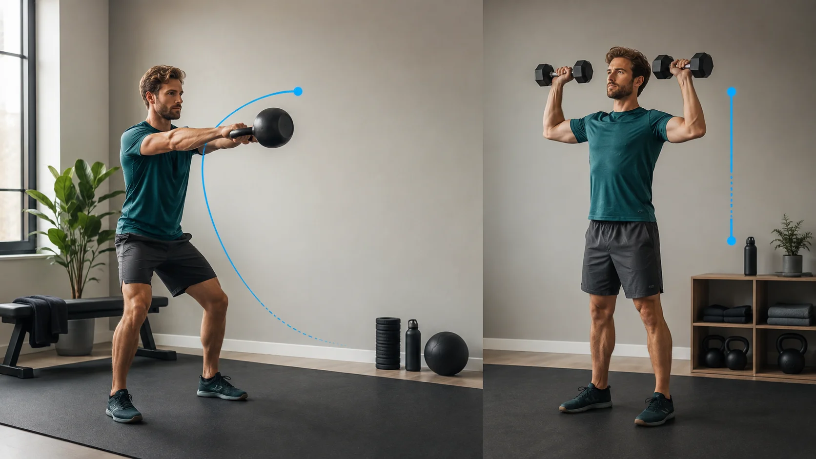 Kettlebell Vs Manubri: Trova L’Attrezzo Perfetto Per Il Tuo Prossimo Workout