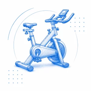 Spin Bike con Resistenza Magnetica